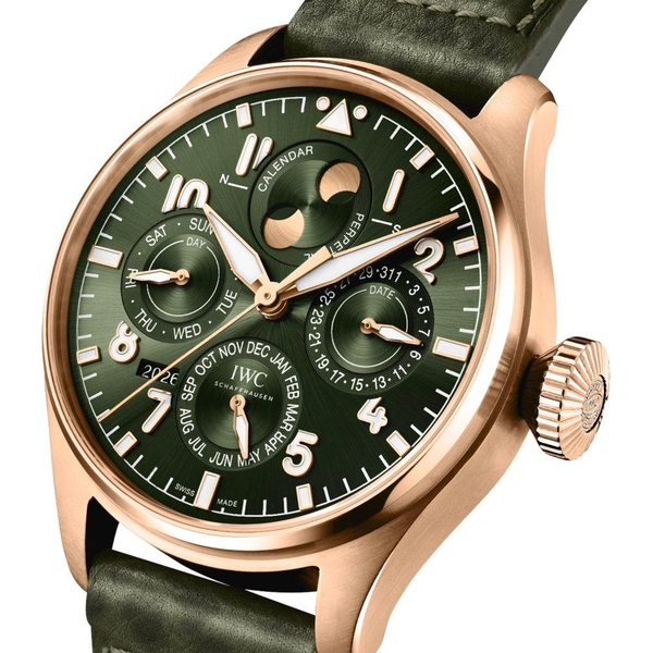 ZEGAREK IWC SCHAFFHAUSEN BIG PILOT'S PERPETUAL CALENDAR PROSET