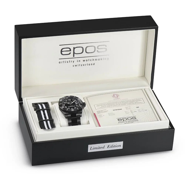 ZEGAREK EPOS SPORT 3504 DIVER COSC LE TITANIUM AUTOMATIC