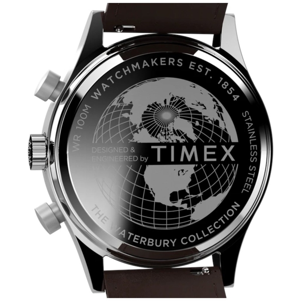 ZEGAREK TIMEX WATERBURY TRADITIONAL FLY BACK CHRONOGRAPH