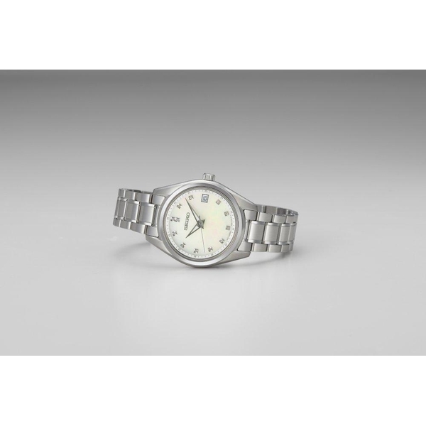ZEGAREK SEIKO CLASSIC QUARTZ DIAMONDS