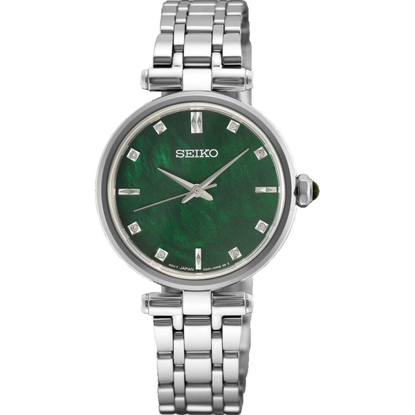 ZEGAREK SEIKO CLASSIC QUARTZ DIAMONDS