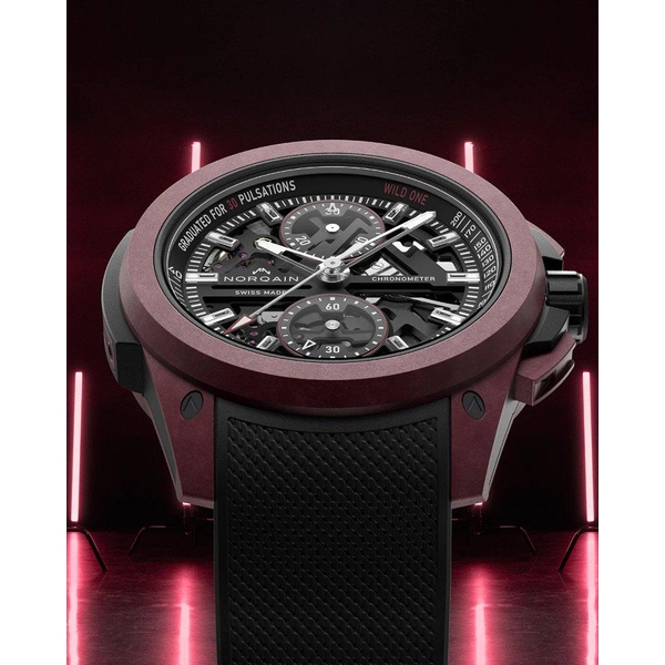 ZEGAREK NORQAIN WILD ONE SKELETON CHRONO LIMITED EDITION