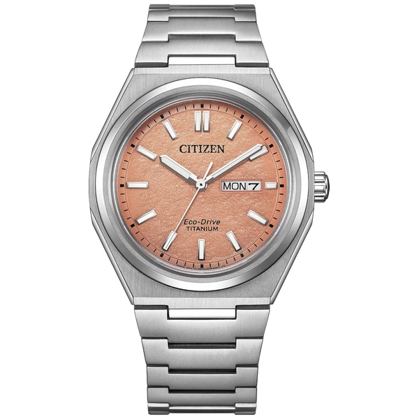 ZEGAREK CITIZEN SUPER TITANIUM ZENSHIN THREE-HAND