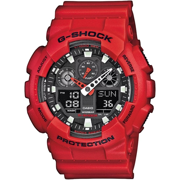 ZEGAREK G-SHOCK ANALOG-DIGITAL GA-100 SERIES