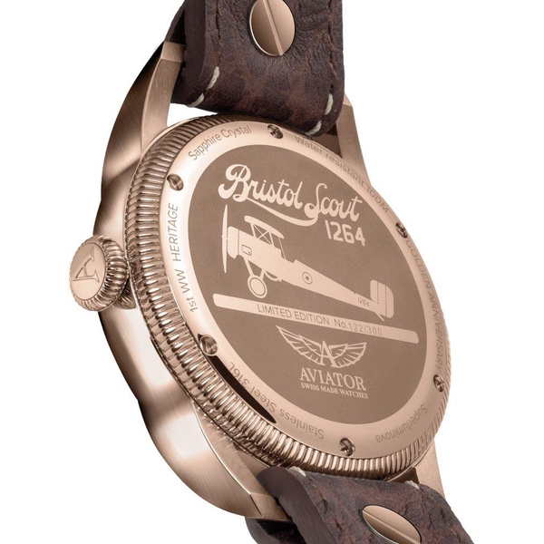 ZEGAREK AVIATOR BRISTOL SCOUT LIMITED EDITION