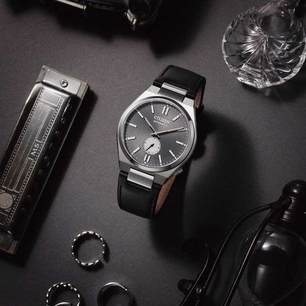 ZEGAREK CITIZEN TSUYOSA SAPPHIRE MECHANICAL SMALL SECOND
