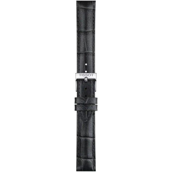 Skórzany szary pasek Tissot 16 mm