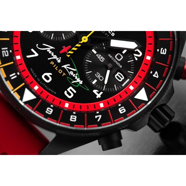 ZEGAREK VOSTOK EUROPE PILOT JURGIS KAIRYS UNLIMITED AEROBATICS EDITION