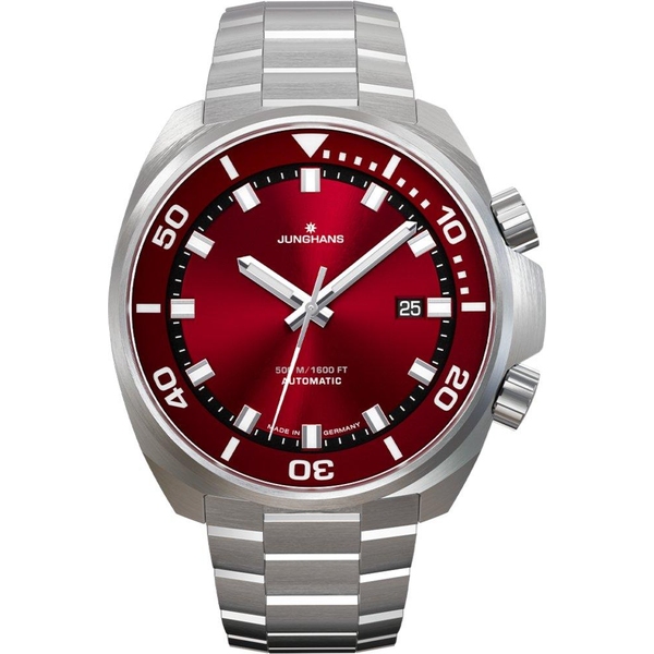 ZEGAREK JUNGHANS AQUARIS RED