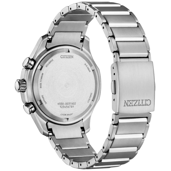 ZEGAREK CITIZEN ECO-DRIVE SUPER TITANIUM SPORTY CHRONOGRAPH