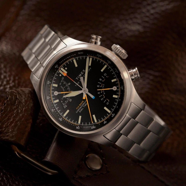 ZEGAREK TIMEX WATERBURY ACE FLY-BACK CHRONOGRAPH
