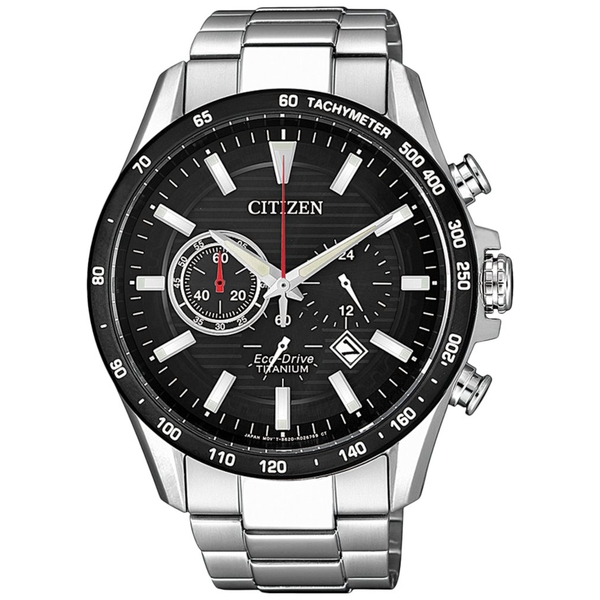 ZEGAREK CITIZEN ECO-DRIVE SUPER TITANIUM CHRONOGRAPH