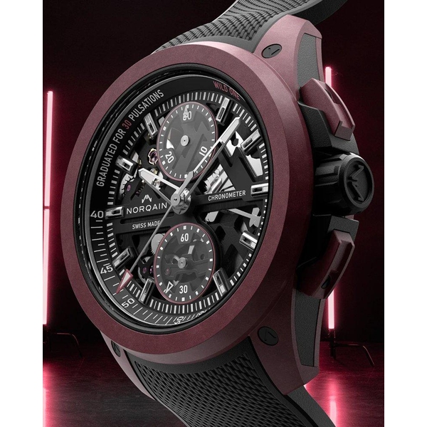 ZEGAREK NORQAIN WILD ONE SKELETON CHRONO LIMITED EDITION
