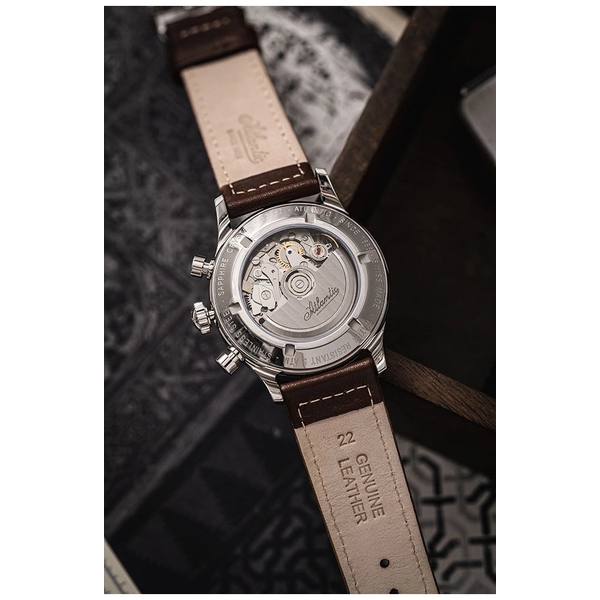 ZEGAREK ATLANTIC WORLDMASTER BICOMPAX AUTOMATIC