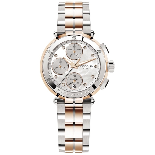 ZEGAREK HERBELIN NEWPORT CHRONOGRAPH