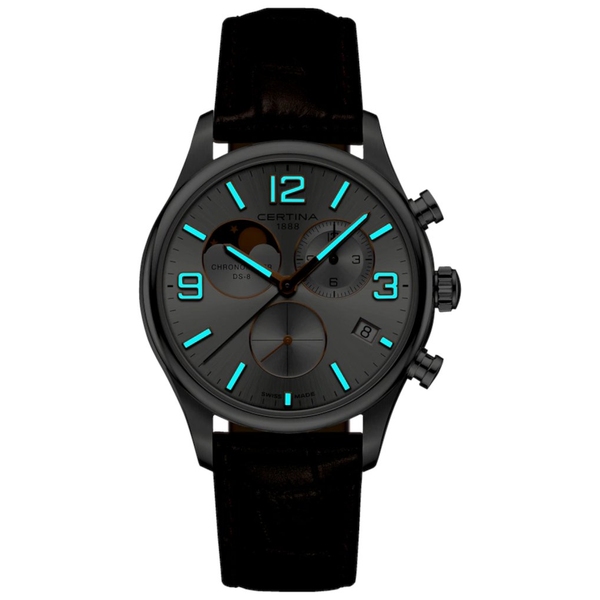 ZEGAREK CERTINA DS-8 CHRONOGRAPH MOON PHASE