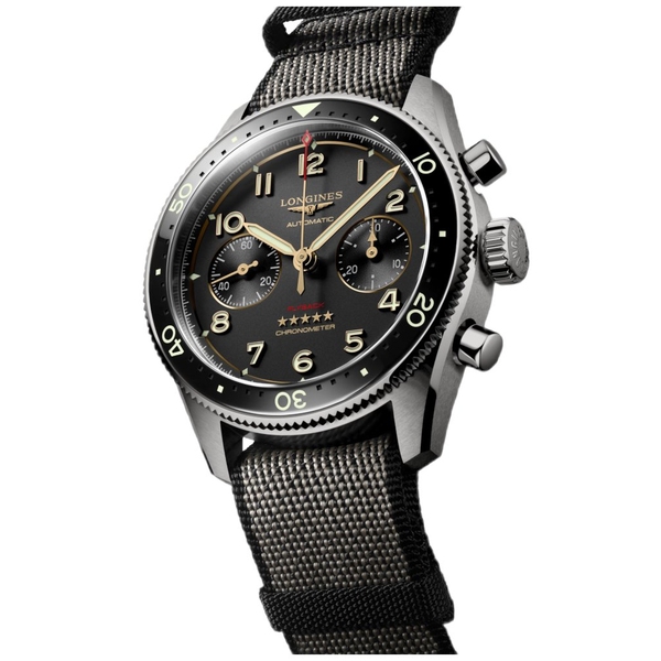 LONGINES SPIRIT FLYBACK TITANIUM