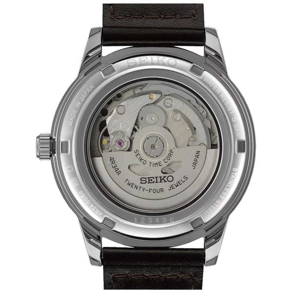 ZEGAREK SEIKO Presage Automatic GMT Fume Style 60s