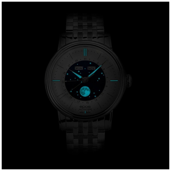 ZEGAREK EPOS ARTISTRY 3439 BM CLASSIC AUTOMATIC MOONPHASE