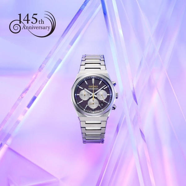 ZEGAREK SEIKO CLASSIC QUARTZ CHRONOGRAPH 145TH ANNIVERSARY LIMITED EDITION