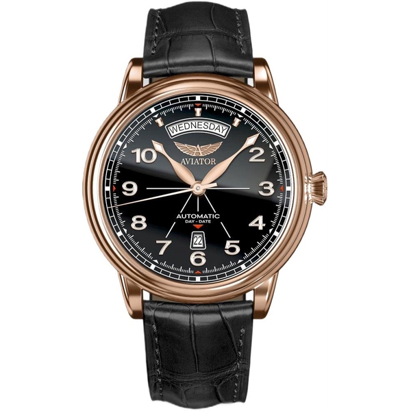 ZEGAREK AVIATOR DOUGLAS DAY-DATE