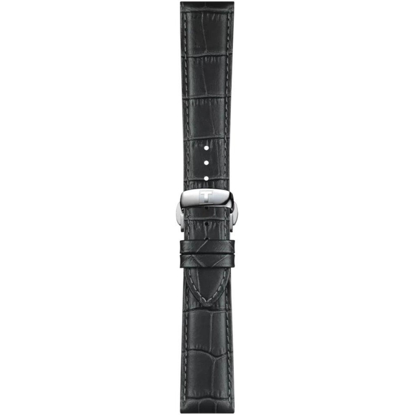 Skórzany szary pasek Tissot 21 mm