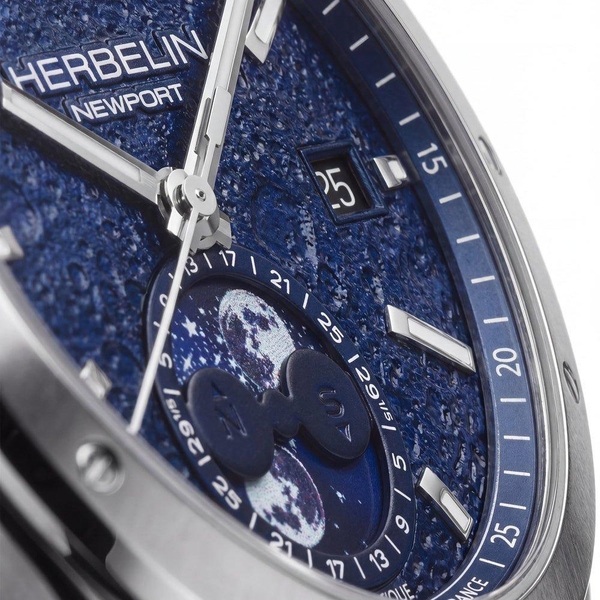 ZEGAREK HERBELIN NEWPORT AUTOMATIC MOONPHASE