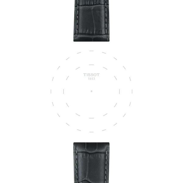 Skórzany szary pasek Tissot 21 mm