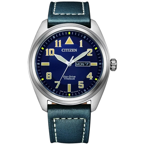 ZEGAREK CITIZEN ECO-DRIVE SUPER TITANIUM MILITARY