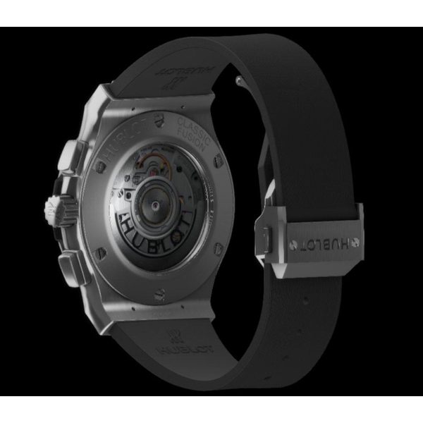 ZEGAREK HUBLOT CLASSIC FUSION RACING GREY CHRONOGRAPH TITANIUM