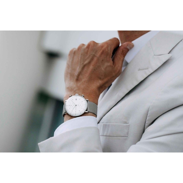 ZEGAREK JUNGHANS MAX BILL CHRONOSCOPE