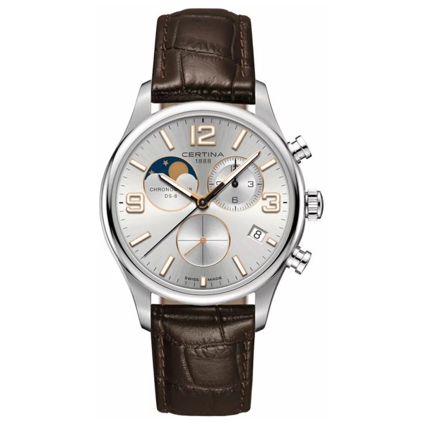 ZEGAREK CERTINA DS-8 CHRONOGRAPH MOON PHASE