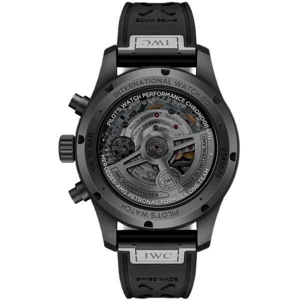 ZEGAREK IWC SCHAFFHAUSEN PILOT'S PERFORMANCE CHRONOGRAPH 41 MERCEDES-AMG PETRONAS F1 TEAM