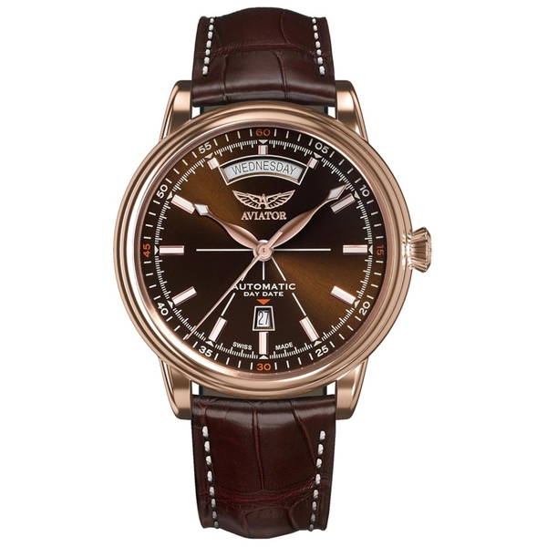 ZEGAREK AVIATOR DOUGLAS DAY-DATE