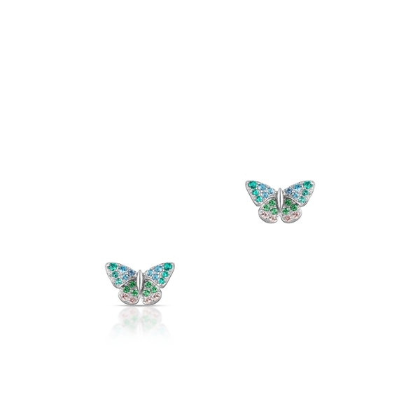 Kolczyki srebrne Preludium Butterfly