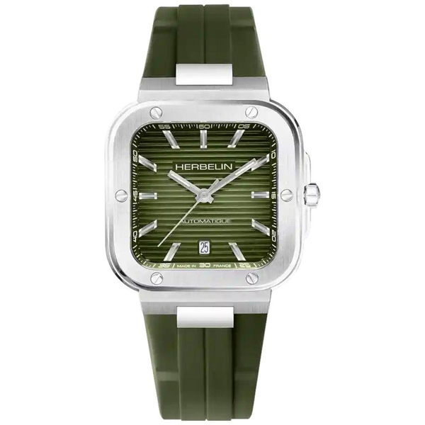 ZEGAREK HERBELIN CAP CAMARAT SQUARE AUTOMATIC