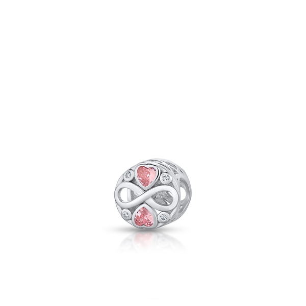 Zawieszka srebrna ażurowa z cyrkoniami Lovely Beads