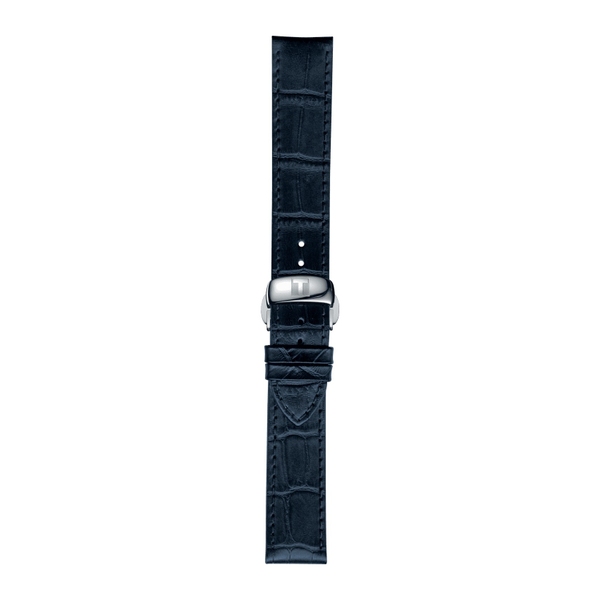 Tissot niebieski pasek skórzany 19 mm