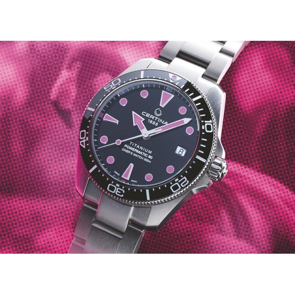 ZEGAREK CERTINA DS ACTION DIVER 38MM TITANIUM