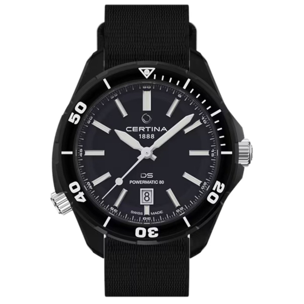 ZEGAREK CERTINA DS+ KIT BLACK EDITION