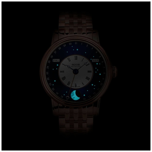 ZEGAREK EPOS ARTISTRY 3439 BM V-STYLE AUTOMATIC MOONPHASE