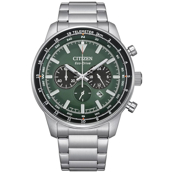 ZEGAREK CITIZEN ECO-DRIVE AVIATION CHRONOGRAPH