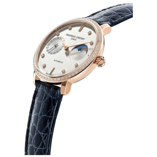 ZEGAREK FREDERIQUE CONSTANT MANUFACTURE SLIMLINE LADIES MOONPHASE