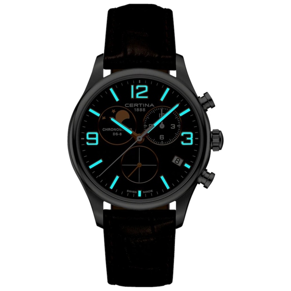 ZEGAREK CERTINA DS-8 CHRONOGRAPH MOON PHASE
