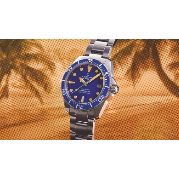 ZEGAREK CERTINA DS ACTION DIVER 38MM TITANIUM