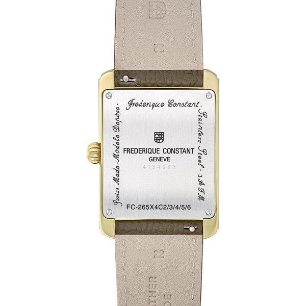 ZEGAREK FREDERIQUE CONSTANT CLASSICS CARREE CALENDAR MOONPHASE