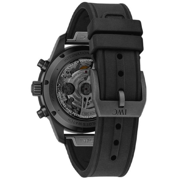 ZEGAREK IWC SCHAFFHAUSEN PILOT'S PERFORMANCE CHRONOGRAPH 41 MERCEDES-AMG PETRONAS F1 TEAM