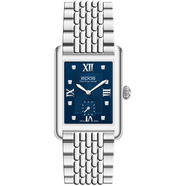 ZEGAREK EPOS QUARTZ LADY SQUARE DIAMONDS