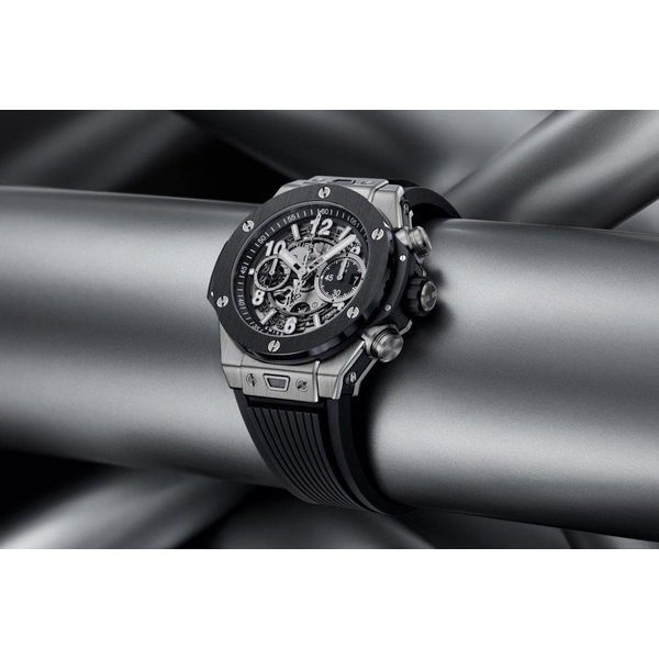 ZEGAREK HUBLOT BIG BANG UNICO TITANIUM CERAMIC CHRONOGRAPH
