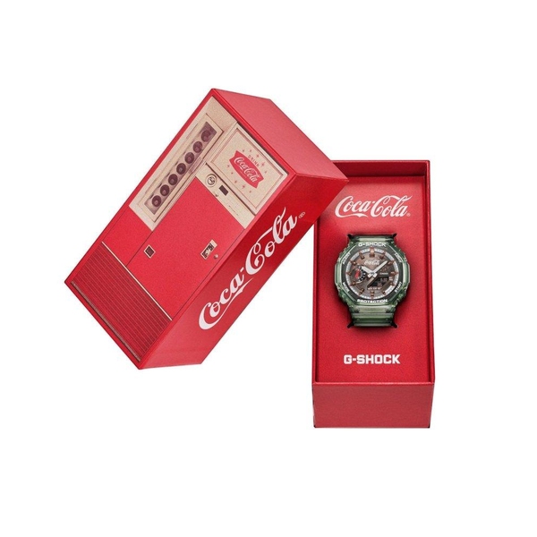 ZEGAREK G-SHOCK ANALOG-DIGITAL 2100 SERIES COCA-COLA EDITION